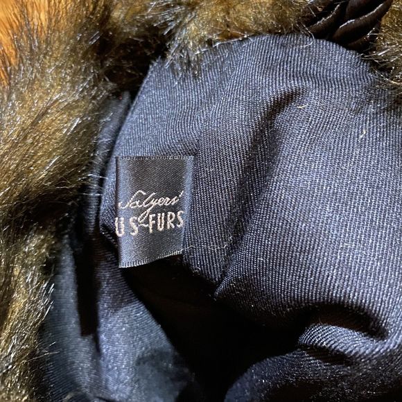 Donna Salyer’s Fabulous Furs Faux Christmas Stocking Lynx Leopard Animal Print - Picture 6 of 7